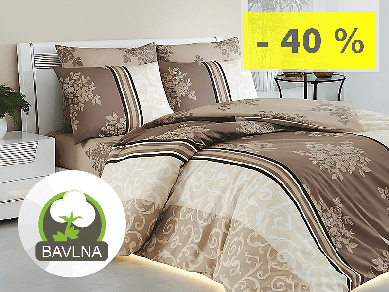 SLOVENSKÉ BAVLNENÉ OBLIEČKY - KVETINOVÉ MOTÍVY